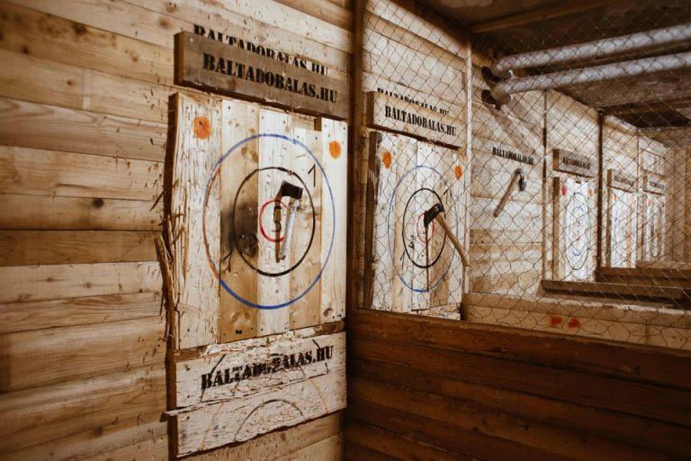 Budapest: Axe Throwing Experience